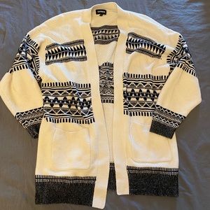 2 for $20!! Express Tribal Print Cardigan